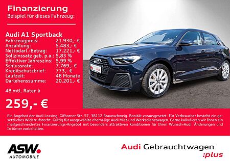 Audi A1 30 TFSI Stronic LED Navi RFK SHZ VC