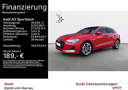 Audi A3 30 TFSI S-LINE*KAMERA*HUD*AHK*PANO*