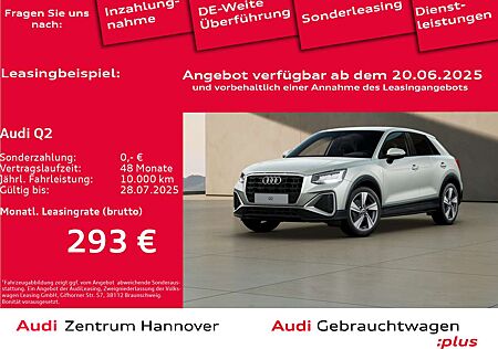 Audi Q2 S line 35 TFSI AHK LED Keyless Teilleder