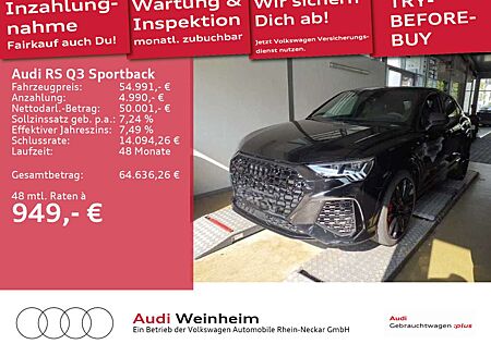 Audi RS Q3 RSQ3 Sportback RS Black Paket Pano Sitze uvm