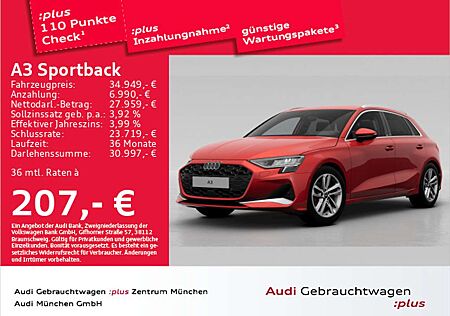 Audi A3 30 TFSI S tronic advanced AHK/Virtu