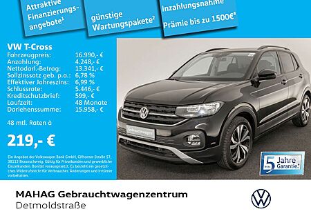 VW T-Cross Volkswagen 1.0 TSI LIFE DesignBlack Navi ACC BlindS