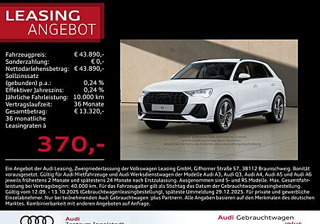 Audi Q3 35 TFSI S line LED AHK ACC NAVI virtual KAM