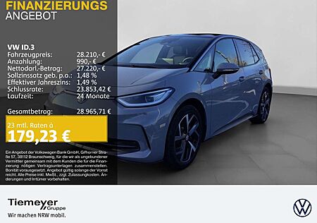 VW ID.3 Volkswagen PRO LM19 KAMERA NAVI SITZH IQ.LIGHT