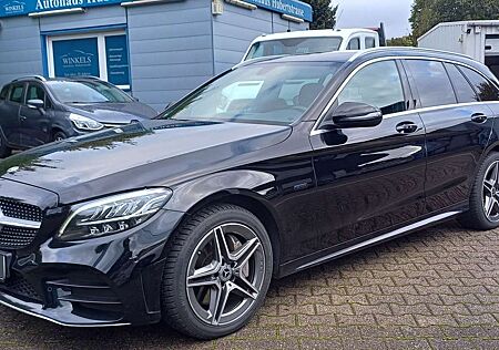 Mercedes-Benz C 300 Te AMG Line-9Gang-Klimaaut-Navi-Leder-Sitzhzg-18"