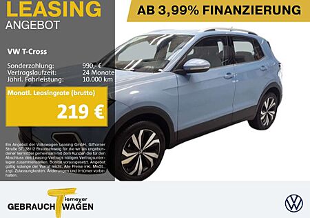 VW T-Cross Volkswagen 1.0 TSI STYLE LED NAVI VIRTUAL AHK