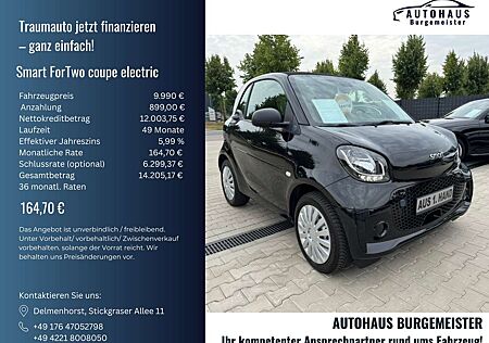 Smart ForTwo electric drive / EQ *1-Hand*Temp*Klima*Mwst*