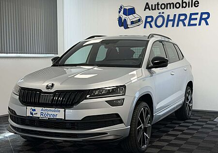 Skoda Karoq gebraucht kaufen Skoda Karoq 1.5 TSI DSG Sport-Line Virtual ACC AHK