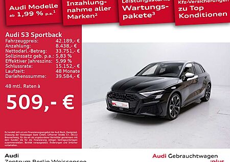 Audi S3 2.0 TFSI S-TRO*QUA*MATRIX*NAVI*DAB*