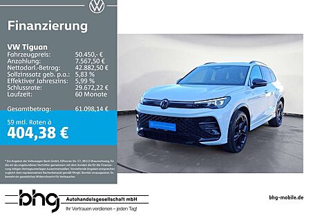 VW Tiguan Volkswagen 2.0 TDI DSG 4Motion R-Line AHK Pano Leder