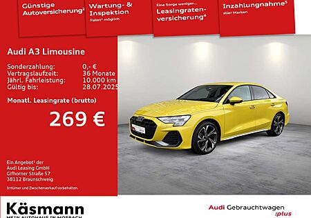 Audi A3 S line 30TFSI LED NAV KAM SHZ ACC