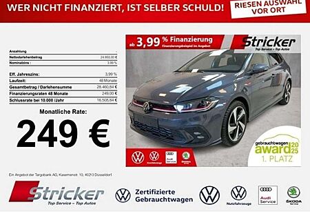 VW Polo Volkswagen GTI 2.0TSI DSG 249,-ohne Anzahlung ACC App-Connec