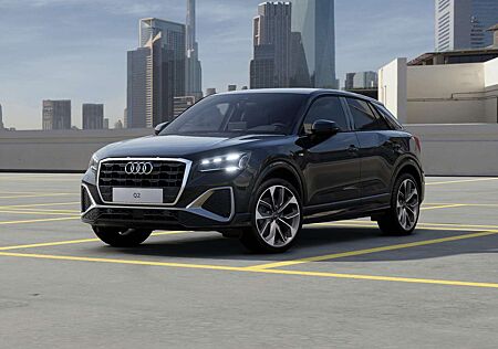 Audi Q2 30 TFSI S line MatrixLED AHK Leder