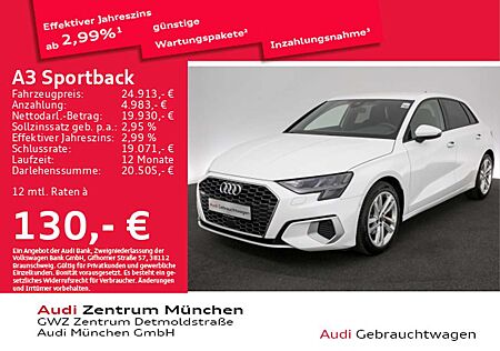 Audi A3 30 TFSI S tronic advanced ACC/Virtu