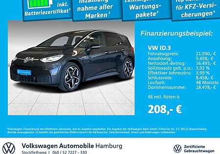 VW ID.3 Volkswagen Pro Business LED Navi CarPlay Wärmepum. ACC
