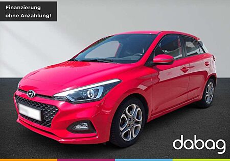 Hyundai i20 blue 1.0 T-GDI DCT Trend
