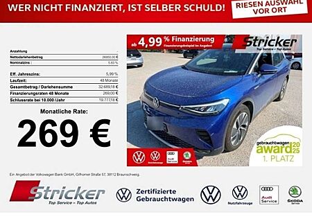 VW ID.4 Volkswagen Pro Performance 150/77 269,-ohne Anzahlung Navi A