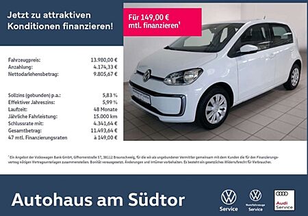 VW Up Volkswagen ! move ! 61kW | RFK CCS PDC