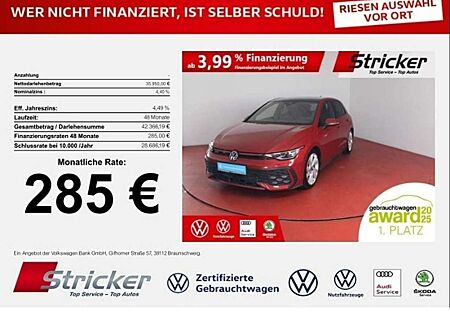 VW Golf Volkswagen GTI 2.0TSI DSG 285,-ohne Anzahlung Pano H&K DCC I
