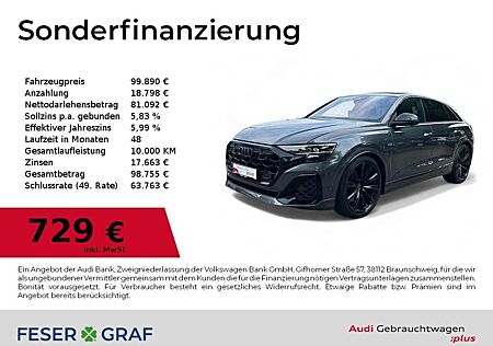 Audi SQ8 gebraucht kaufen Audi SQ8 4.0 TFSI quattro B&O/Pano/HUD/AHK/Standhzg./ACC