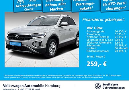 VW T-Roc Volkswagen 1.5 TSI DSG Life AHK Kamera Klima LED Navi