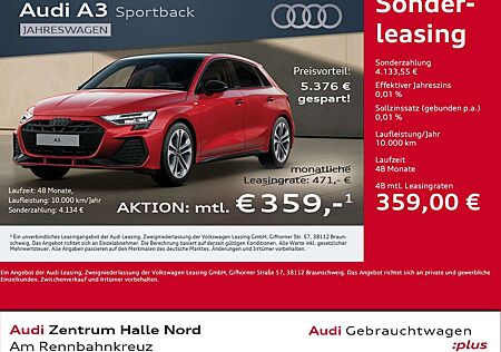 Audi A3 Sportback S line 35 TFSI S tronic