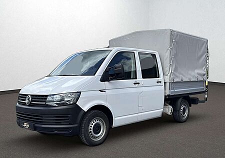 VW T6 Transporter Volkswagen T6 DoKa Pritsche+Plane 4Motion Diff.-Sperre StHz