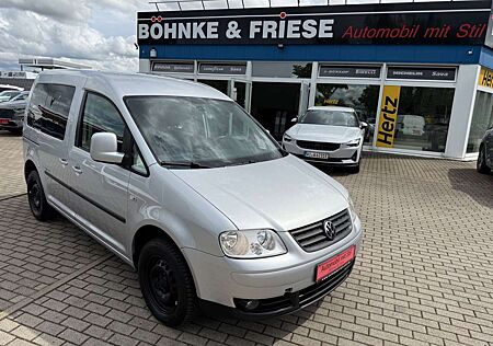 VW Caddy Volkswagen Life Team 5 Sitze Klima Sitzheiz. PDC