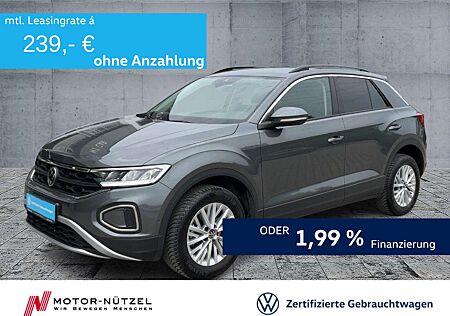 VW T-Roc Volkswagen 1.0 TSI LIFE LED+NAVI+DAB+SHZ+2xPDC+17Z.