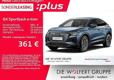 Audi Q4 e-tron 45 *0,25%*WÄRMEPUMPE*ACC*RFK