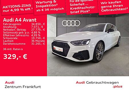 Audi A4 40 TFSI S tronic S line LED Navi DAB VC