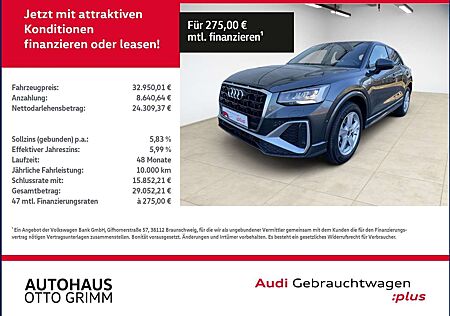 Audi Q2 30 TFSI S line KLIMA LED
