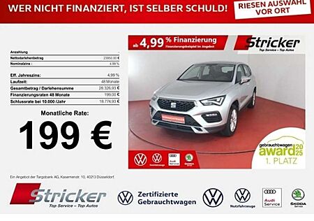 Seat Ateca Style 1.5TSI 199,-ohne Anzahlung Navi AHK
