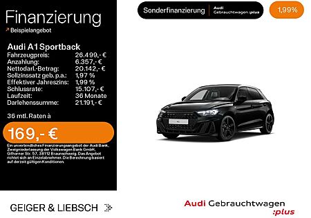 Audi A1 30 TFSI S-LINE*SMART-INTER*LED*SHZ*