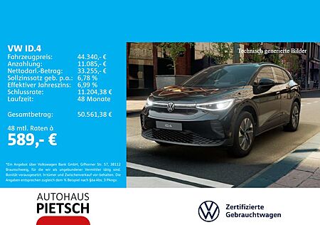 VW ID.4 Volkswagen Pro Move AHK 360° Matrix ACC Keyless Pano