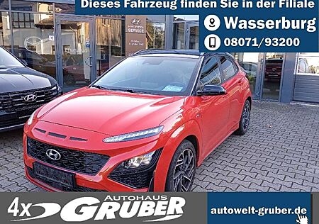 Hyundai Kona 48V-Hybrid N Line 1.Hand +Kamera +Navi +WR