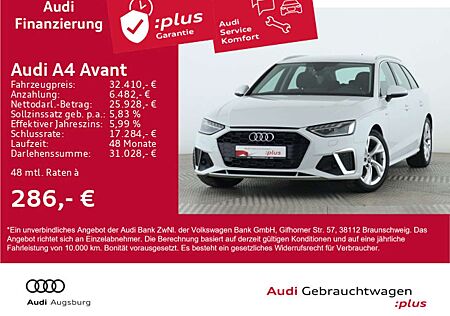 Audi A4 S line 35 TFSI S tr. LED*NAV*GRA*8-fach