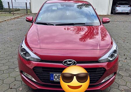 Hyundai i20 blue 1.0 T-GDI Passion