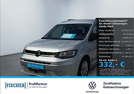 VW Caddy Volkswagen 2.0TDI DSG Life AHK Navi SHZ ACC PDC Carplay