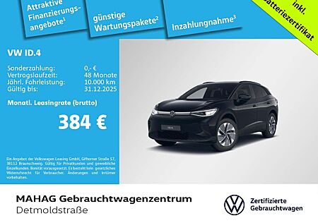 VW ID.4 Volkswagen Pro 210kW WärmePumpe NaviPro IQ.LIGHT AHK