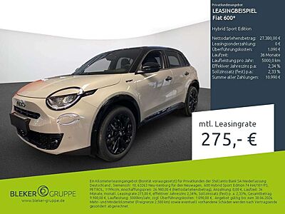 Fiat 600 Hybrid Sport Edition