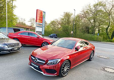 Mercedes-Benz C 220 d Coupe AMG Line 19" LED NAVI LEDER AHK PDC