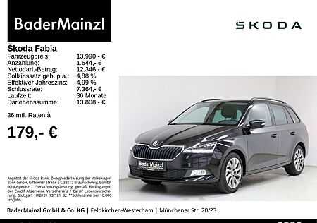 Skoda Fabia Combi 1.0 TSI Clever LED Navi PDC SHZ Alu