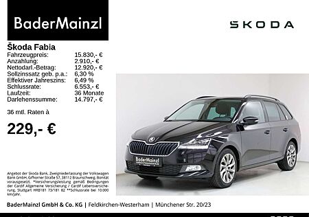 Skoda Fabia Combi 1.0 TSI Clever LED Navi PDC SHZ Alu