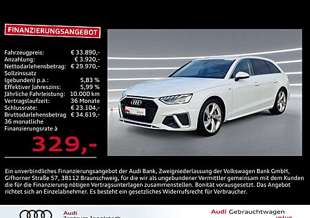 Audi A4 Avant 40 TFSI LED ACC NAVI virt-cockp+ S line