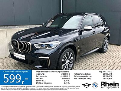 BMW X5 M 50i AHK/LASER/SHZ/PANO/hk/360/SoftC/4xSH/HUD