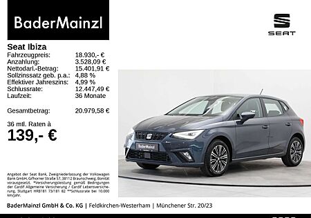 Seat Ibiza 1.0 TSI Style CarPlay SHZ PDC ACC LED