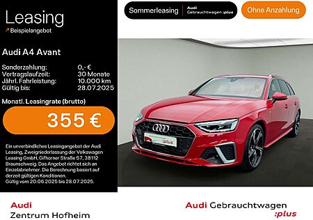 Audi A4 40 TFSI qu 2x S line S tro*Pano*LED*Vir