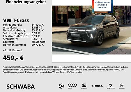 VW T-Cross Volkswagen R-Line 1.5 l TSI DSG *MATRIX*AHK*ACC*NAV