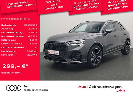 Audi Q3 35 S line ACC AHK NAVI KAM SHZ PANO